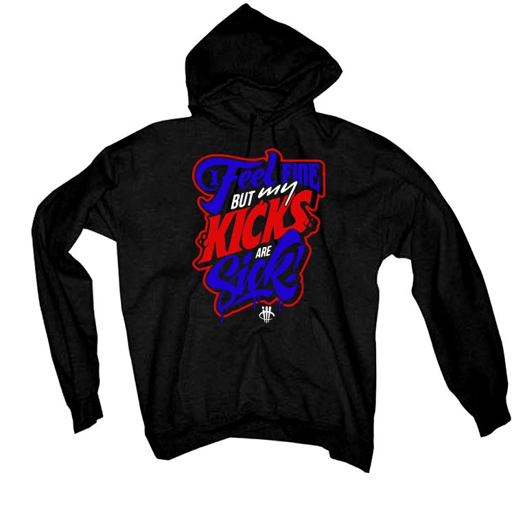 Air Jordan 8 “Playoffs” | illcurrency Black T-Shirt (Kicks product image 3