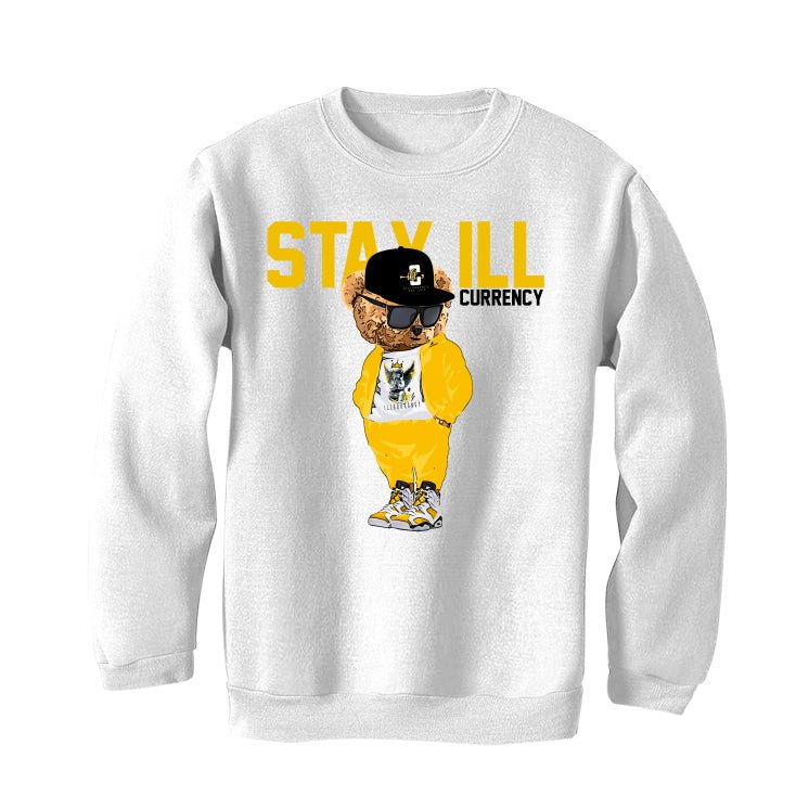Air Jordan 6 Yellow Ochre | illcurrency White T-Shirt (Stay product image 4