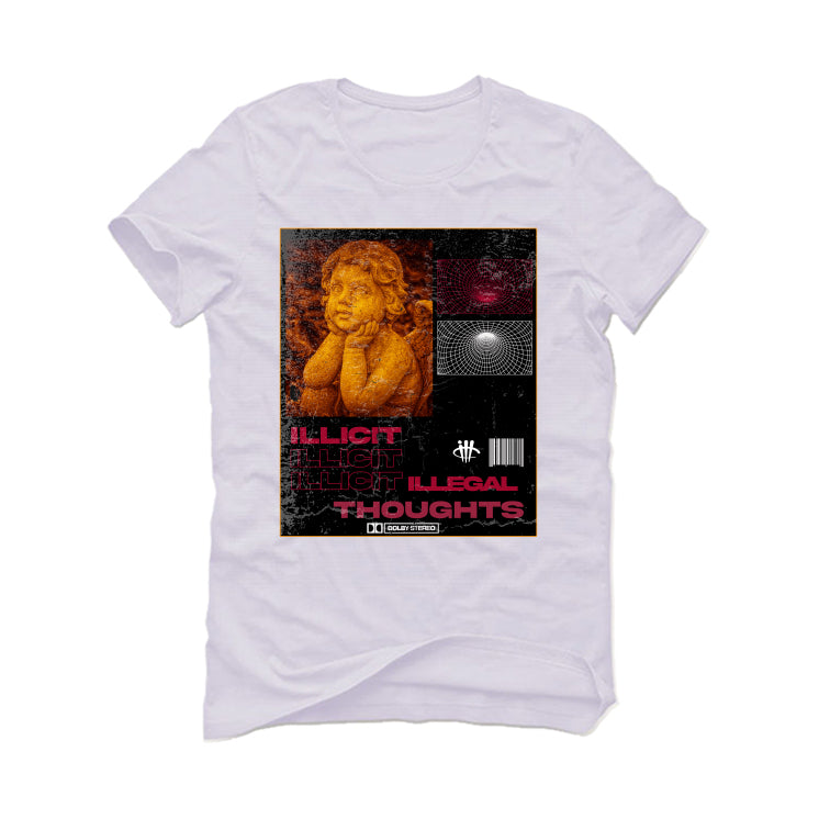 Air Jordan 7 “Cardinal” White T-Shirt (THOUGHTS) product image 2