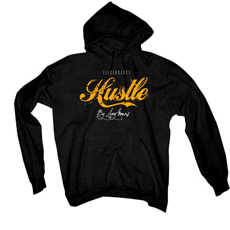 Air Jordan 1 High OG “Taxi” Black T-Shirt (Hustle By Any Means)