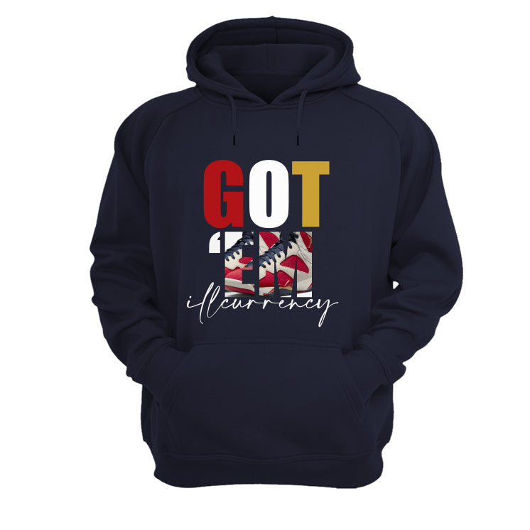 Trophy Room x Air Jordan 7 Navy Blue T-Shirt (Got Em) product image 3
