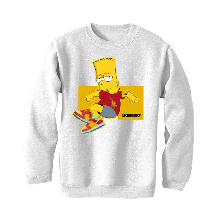 NIKE SB DUNK LOWS (Bart Simpson) | ILLCURRENCY White product image 4