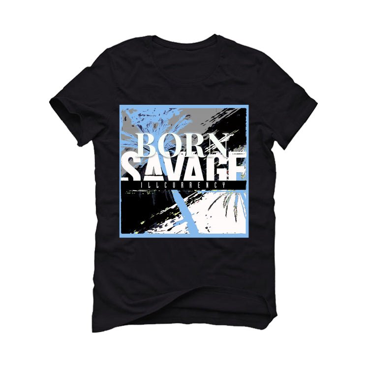 Air Jordan 5 “UNC” Black T-Shirt (SAVAGE)