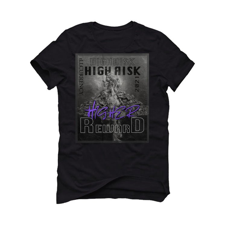 Air Jordan 13 Retro Purple Venom - Black T-Shirt (HIGHER REWARD)