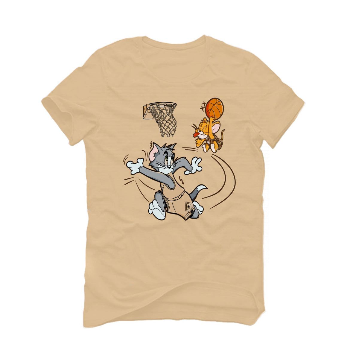 Air Jordan 3 "Palomino" | illcurrency Tan T-Shirt (swoosh) product image 2