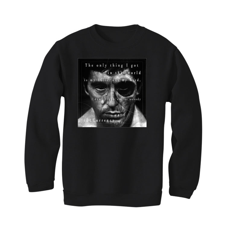 Air Jordan 1 KO Greyscale Black T-Shirt (ONLY THING I GOT) product image 4
