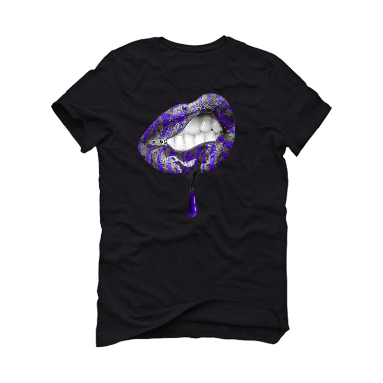 Air Jordan 5 “Concord” Black T-Shirt (lips unsealed)