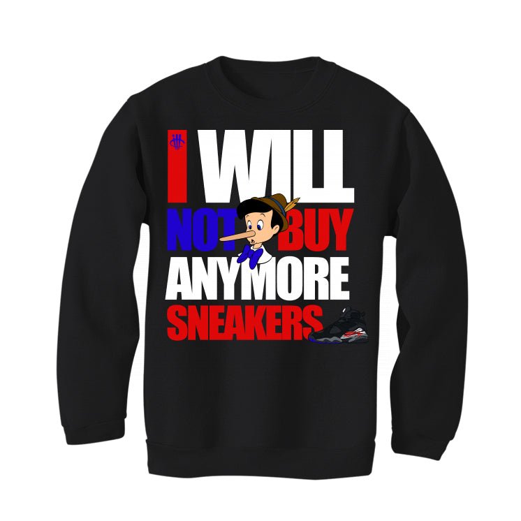 Air Jordan 8 “Playoffs” | illcurrency Black T-Shirt (I WILL product image 4