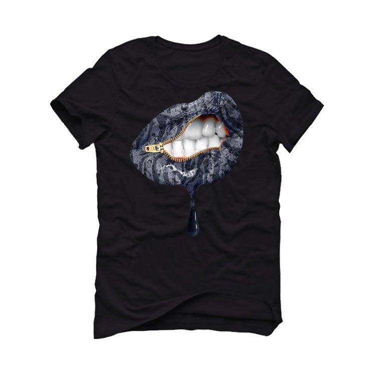 Air Jordan 5 “Georgetown” | illcurrency Black T-Shirt (LIPS product image 2
