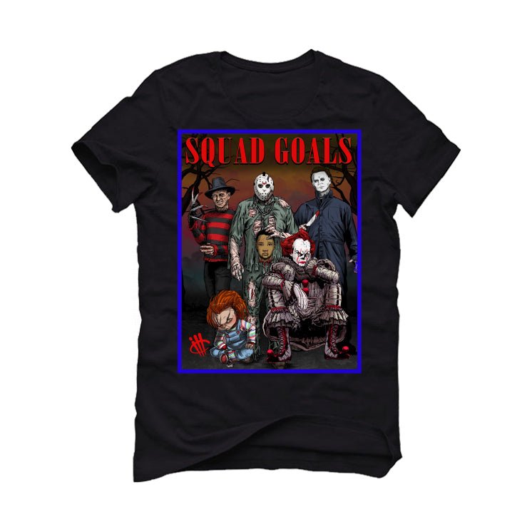 Air Jordan 8 “Playoffs” | illcurrency Black T-Shirt (squad product image 2