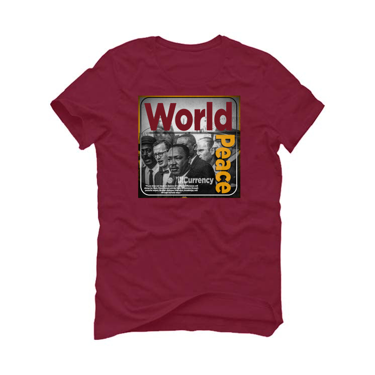 Nike Dunk Low ARIZONA STATE| ILLCURRENCY Maroon T-Shirt product image 2