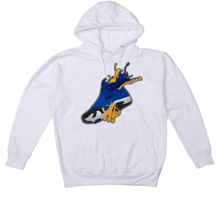 AIR JORDAN 14 LANEY |ILLCURRENCY White T-Shirt (SPLASH) product image 3