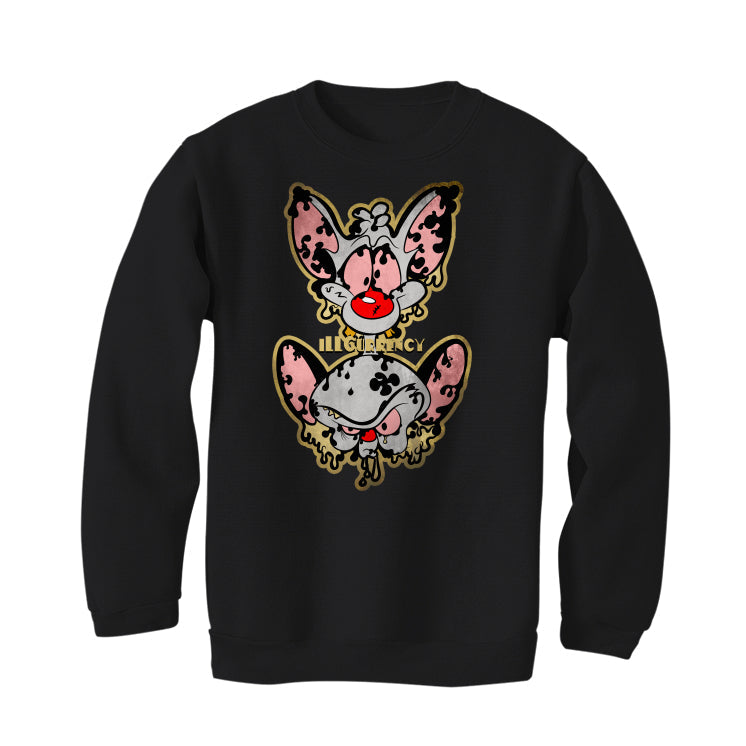 Air Jordan 12 “Black Taxi” Black T-Shirt (BRAIN AND THE PINK)