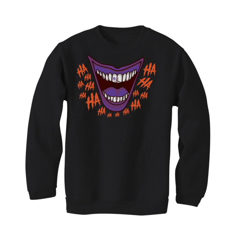 Air Jordan 4 “Canyon Purple” Black T-Shirt (Joker Smile)