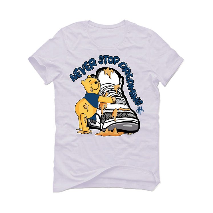 AIR JORDAN 3 “WHITE NAVY”| ILLCURRENCY T-Shirt (never stop product image 2