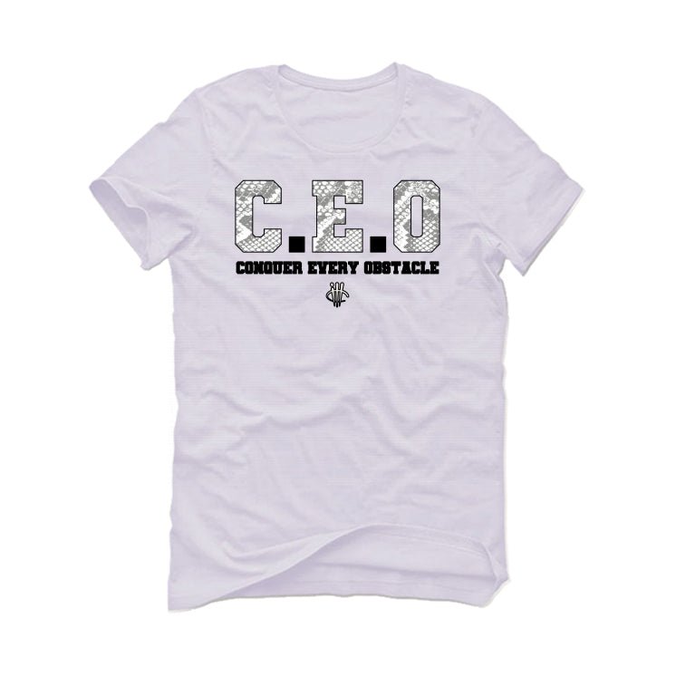 Air Jordan 2 “Python” | illcurrency White T-Shirt (CEO) product image 2