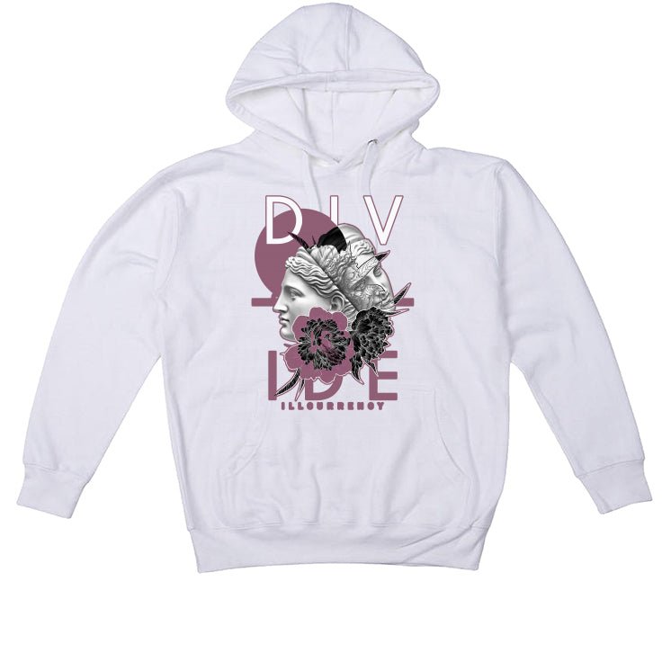 Air Jordan 1 High OG Mauve | ILLCURRENCY White T-Shirt product image 3