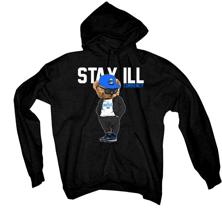 Air Jordan 1 Royal Reimagined | Illcurrency Black T-Shirt product image 3