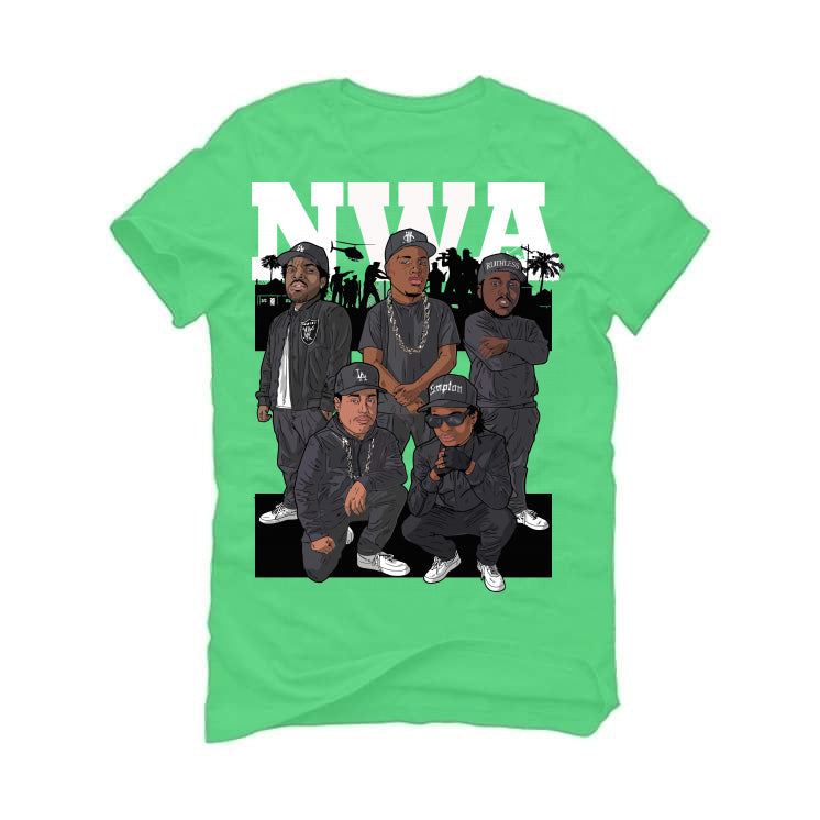 Air Jordan 5 Green Bean Synthetic T-Shirt (With attitude) product image 2