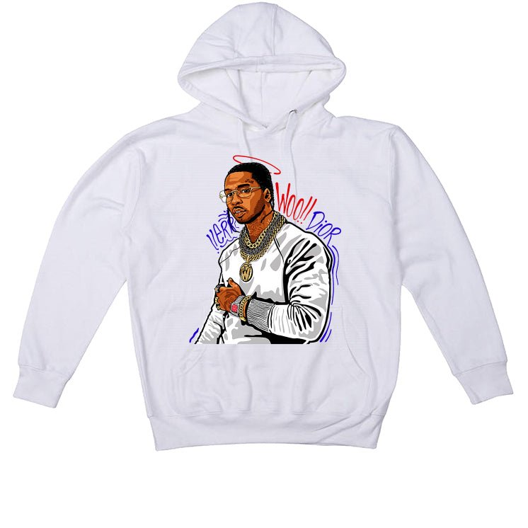 Air Jordan 8 “Playoffs” | illcurrency White T-Shirt (THE product image 3