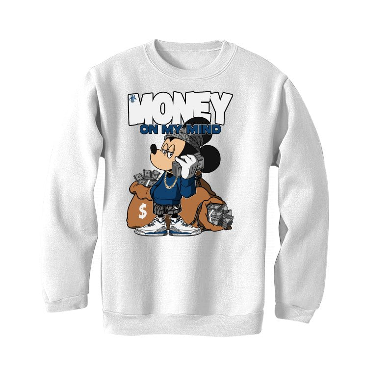 AIR JORDAN 3 “WHITE NAVY”| ILLCURRENCY T-Shirt (money on my product image 4