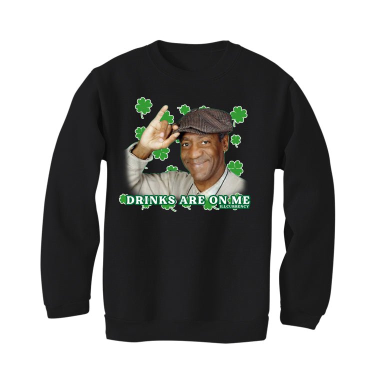 St. Pattys Collection Black T-Shirt (Drinks are on me) product image 4