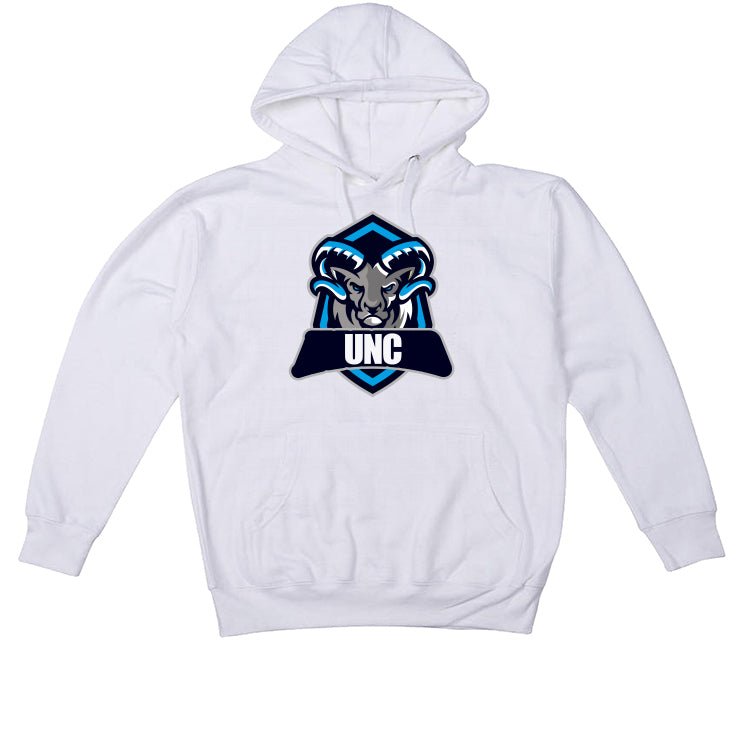 Air Jordan 1 "UNC Toe" | illcurrency White T-Shirt (RAMMED product image 3
