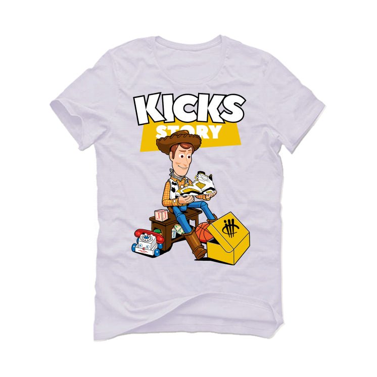Air Jordan 6 Yellow Ochre | illcurrency White T-Shirt (TOYS) product image 2