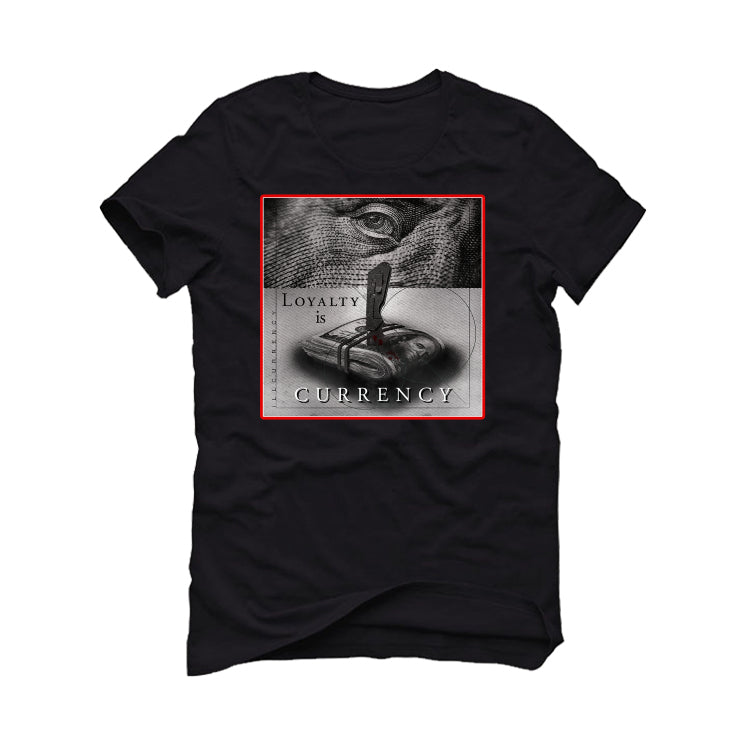 Air Jordan 4 “Black Canvas”| ILLCURRENCY Black T-Shirt (CURRENCY)