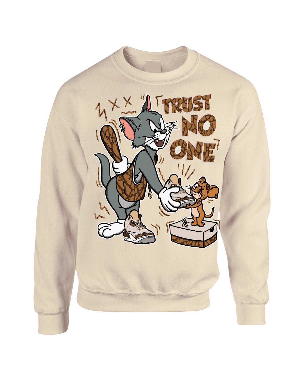 Air Jordan 3 "Palomino" | illcurrency Tan T-Shirt (TRUST NO product image 3