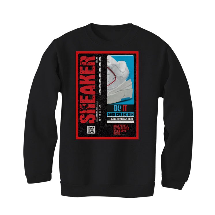 Air Jordan 2 Low WMNS “UNC To Chicago” | illcurrency Black T-Shirt (SNEAKER COLLECTOR)