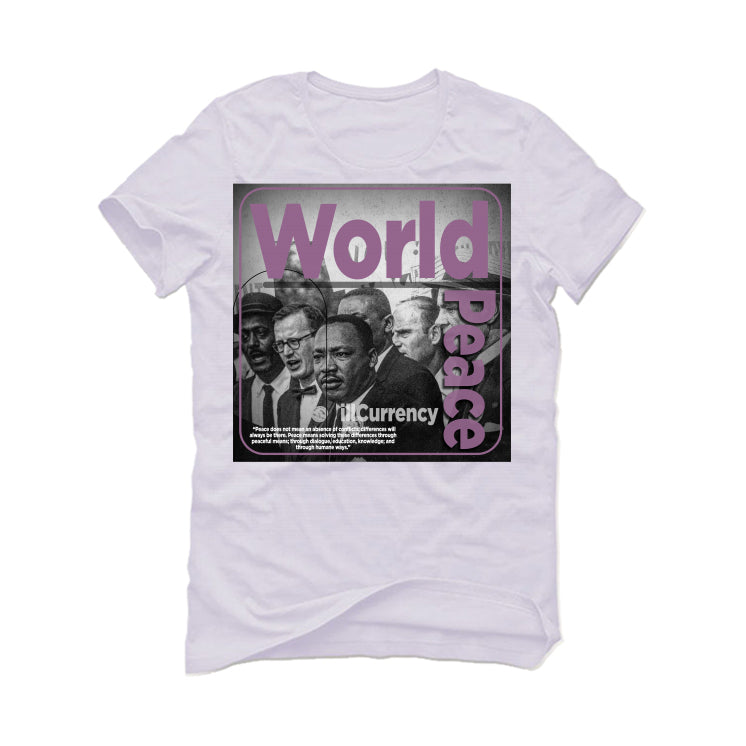 Jordan 1 Low Golf White T-Shirt (WORLD PEACE) product image 2
