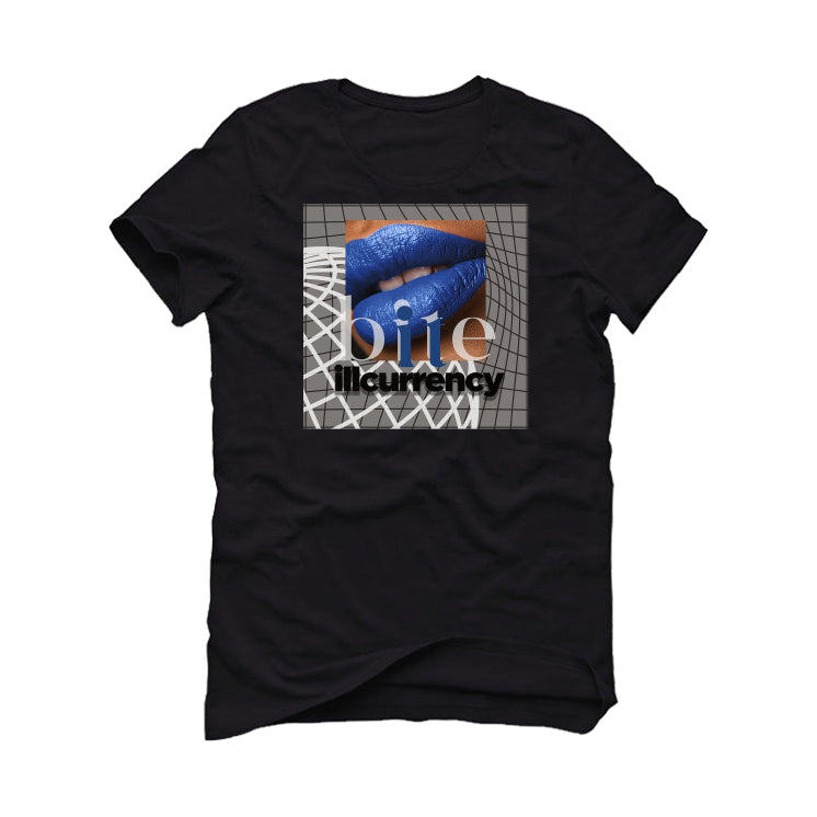 Air Jordan 12 WMNS “Hyper Royal” Black T-Shirt (BITE)