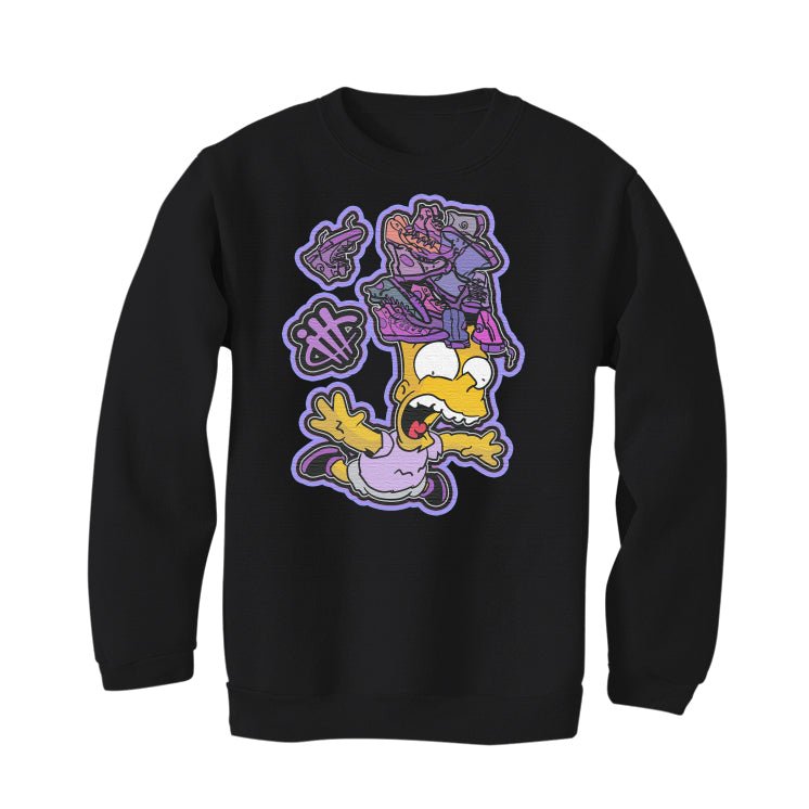Reebok Question Mid “Grape Toe”| ILLCURRENCY Black T-Shirt product image 4