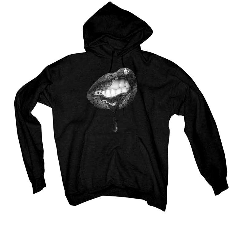 Air Jordan 1 KO Greyscale Black T-Shirt (LIPS UNSEALED) product image 3