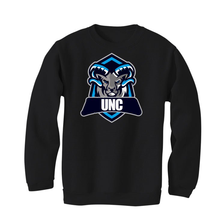 Air Jordan 1 "UNC Toe" | illcurrency Black T-Shirt (RAMMED product image 4