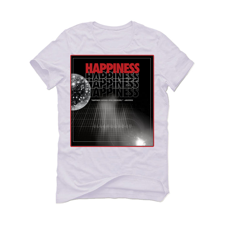 Air Jordan 9 “Fire Red” White T-Shirt (HAPPINESS) product image 2