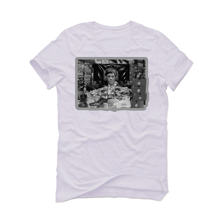 Air Jordan 1 KO Greyscale White T-Shirt (OWN IT) product image 2