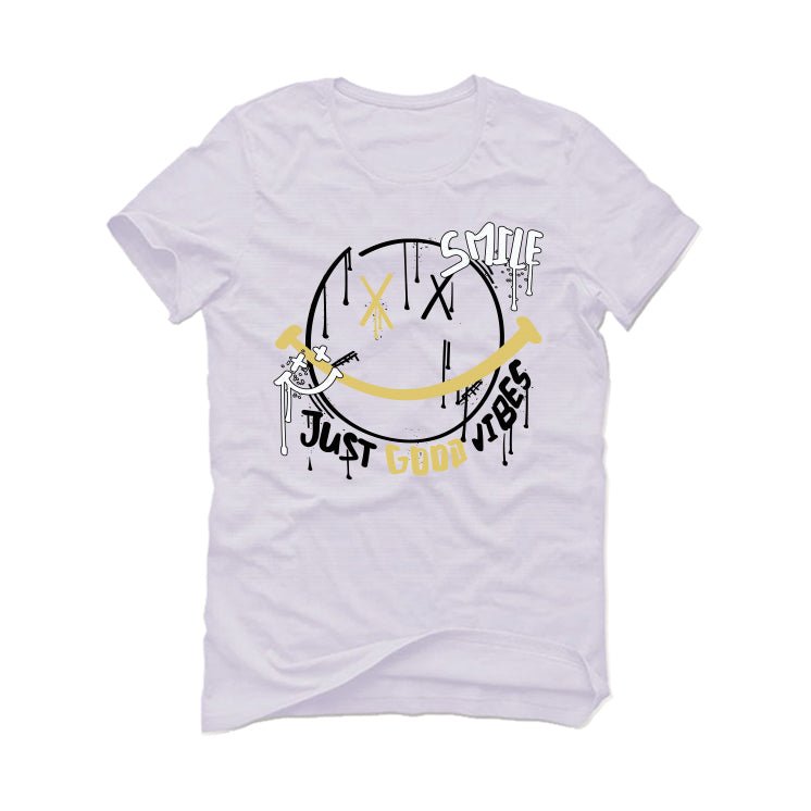 Air Jordan 11 Gratitude | ILLCURRENCY White T-Shirt (Smile) product image 2