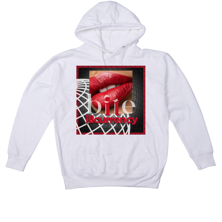 Air Jordan 9 “Fire Red” White T-Shirt (BITE IT) product image 3