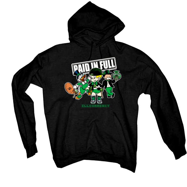Air Jordan 1 High OG “Lucky Green” | illcurrency Black T-Shirt (Paid in Full)