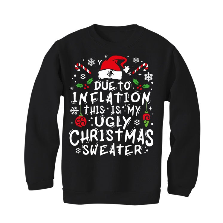 CHRISTMAS UGLY SWEATERS Black T-Shirt Inflation) product image 3