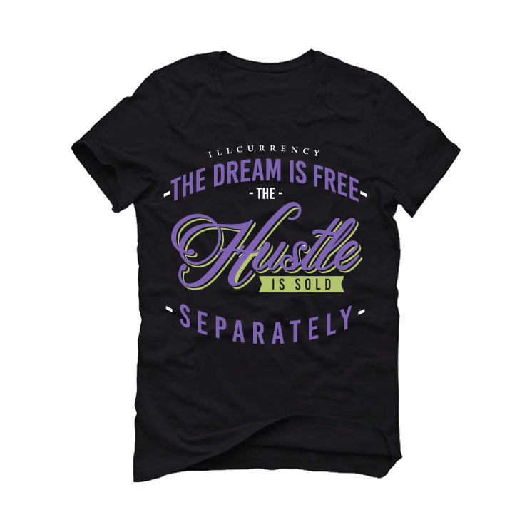 Air Jordan 4 “Canyon Purple” Black T-Shirt (The dream is free)