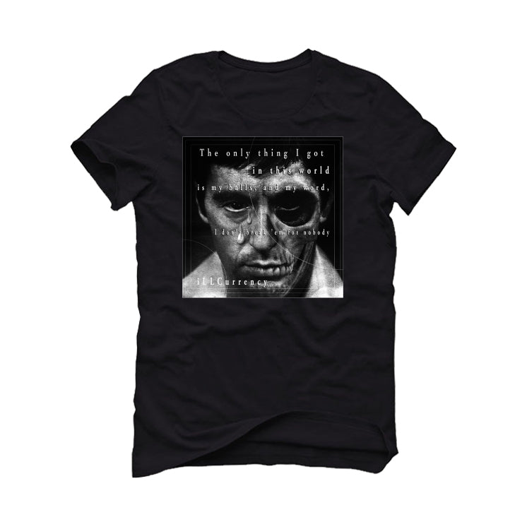 Air Jordan 1 KO Greyscale Black T-Shirt (ONLY THING I GOT) product image 2