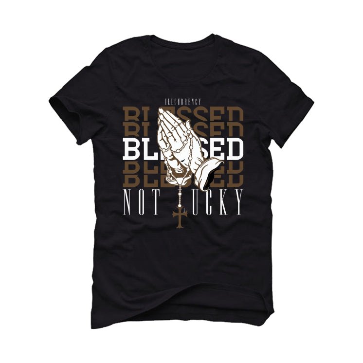 Jordan 1 Retro High OG Palomino - Black T-Shirt (Blessed product image 2