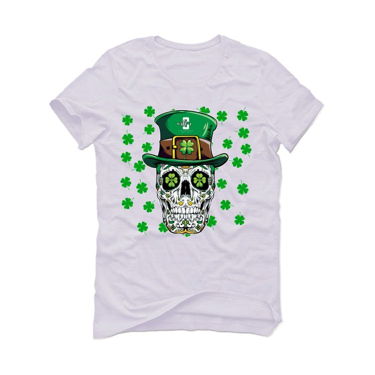 St. Pattys Collection White T-Shirt (St cool skeleton) product image 2