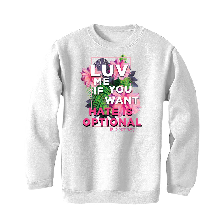 Nike Dunk Low Triple Pink | ILLCURRENCY White T-Shirt (HATE product image 4