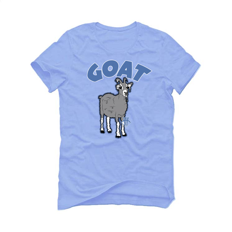 Air Jordan 1 Retro High OG “Denim” Carolina Blue T-Shirt (GOAT)