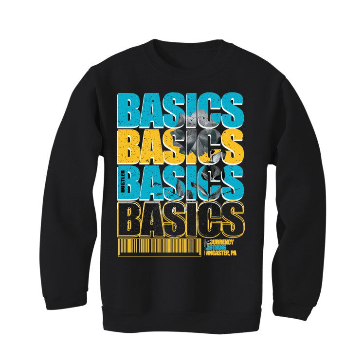 Air Jordan 5 “Aqua” Black T-Shirt (BASICS) product image 4