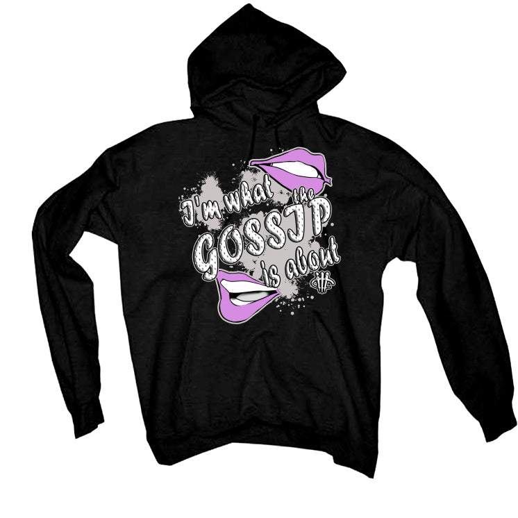 Air Jordan 7 GS “Barely Grape” Black T-Shirt (Gossip)